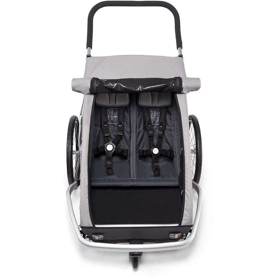 Croozer_Kid_Keeke_2_Sitz_Stone_grey_2020 Croozer_Kid_Keeke_2_Sitz_Stone_grey_2020